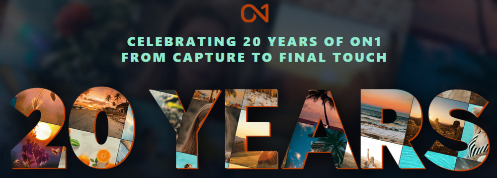 On1 20th anniversary sale